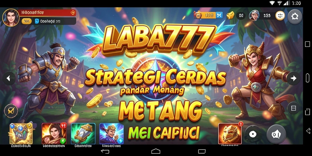 Menggambarkan gameplay menegangkan dalam LABA777 yang penuh strategi.
