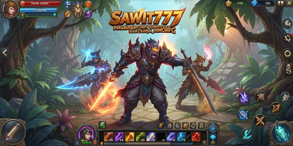 Gameplay seru di SAWIT777 dengan petualangan MMORPG yang menantang.