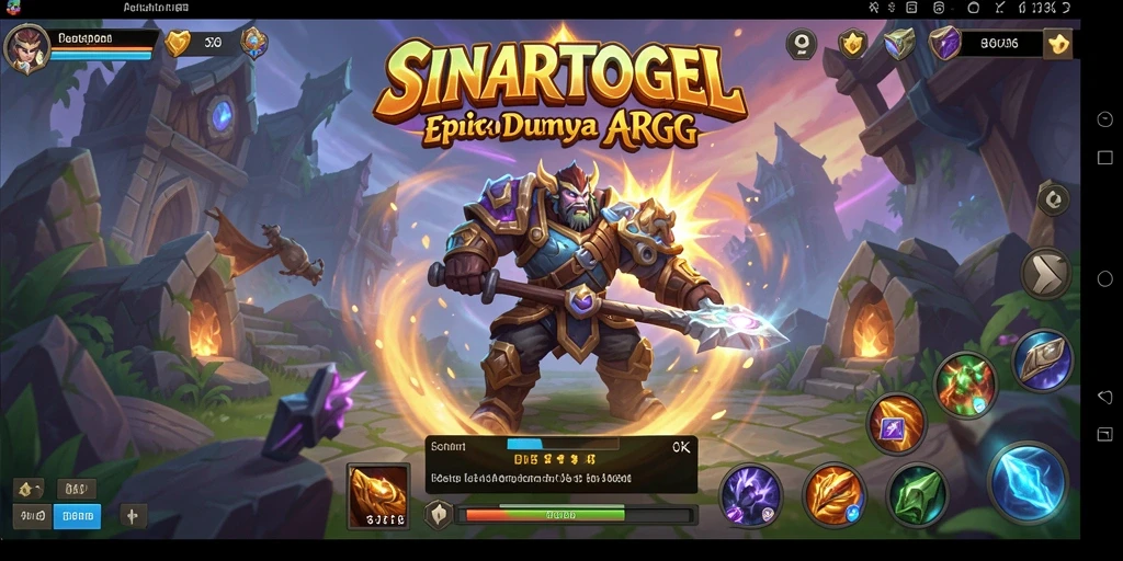 Tampilan gameplay ARPG SINARTOGEL yang mendebarkan dan mengasyikkan.